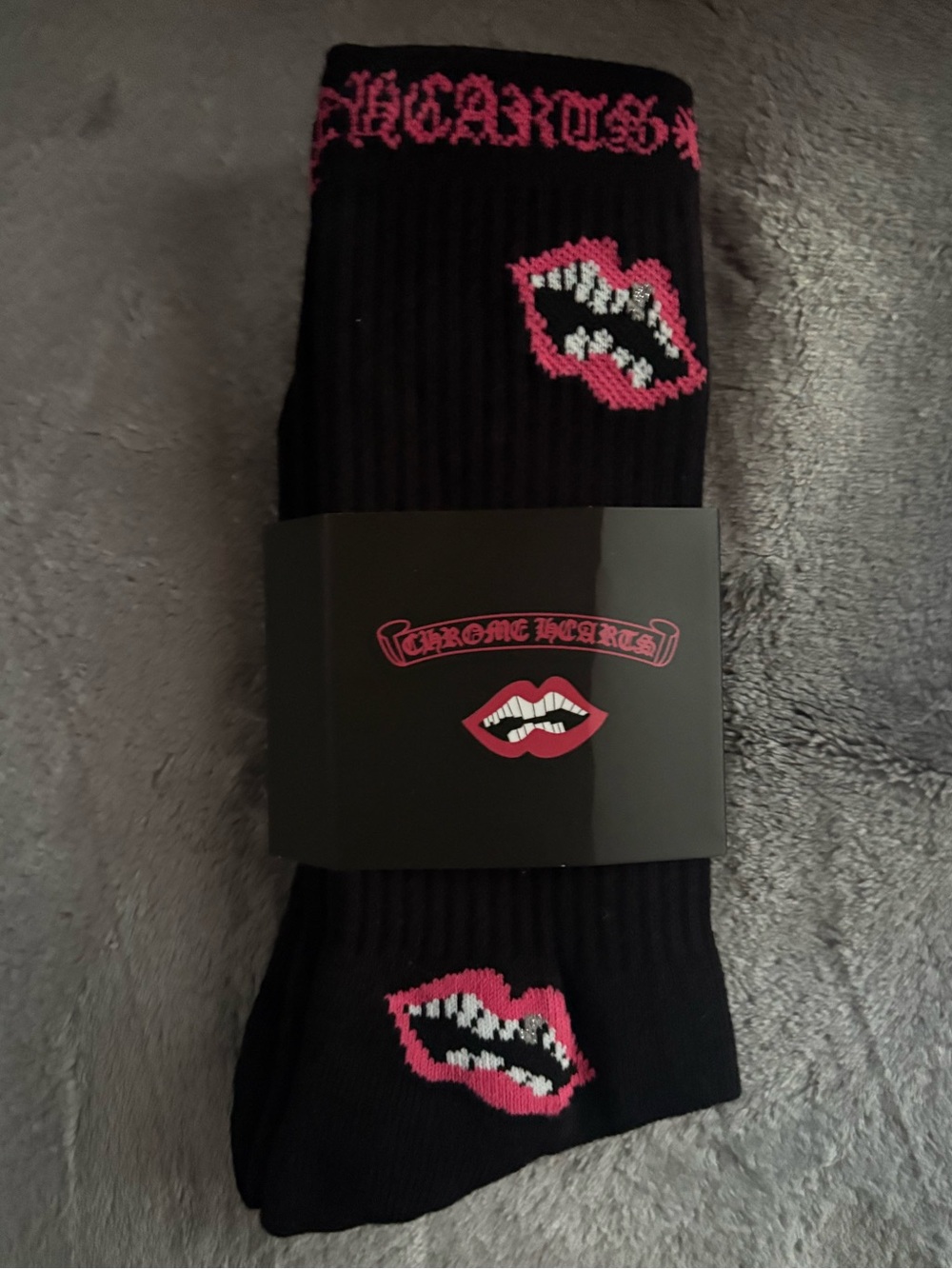 Chrome Hearts Black Socks